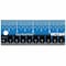 Victor Technology Easy Read Ruler, Stainless Steel, Blue/Black, 12'', 3PK EZ12SBL - alternate 1