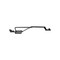 K&M Mfg Monitor Bracket Kit for Case IH 71-72-89 Series Magnum Tractors Includes Tray Black 3190 - alternate 2