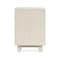 Homeroots 27" Distressed Sand Two Drawer Solid Wood Nightstand 549967 - alternate 5
