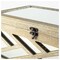 Homeroots 16" Off White Solid Wood Desk Organizer 392586 - alternate 4