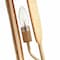 Vidalite Amud Bamboo Wicker Table Lamp, Natural Wood Finish, Stitched Velvet Detailing, Dimmable, USB Port CE1009080 - alternate 4
