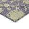 Homeroots 9' X 12' Eggplant Beige And Green Floral Washable Indoor Outdoor Area Rug 605203 - alternate 6
