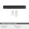Amerock Premise 3-3/4 inch (96mm) Center-to-Center Matte Black Cabinet Pull, 25PK 25VMP36844FB - alternate 4