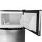 Megachef 3.2 Cubic Feet 2 Door Refrigerator/Freezer in Stainless Steel MCR-D89 - alternate 7