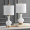 Jonathan Y Cox 22" Glass/Metal LED Table Lamp, White, 2PK JYL4033A-SET2 - alternate 6