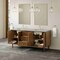 James Martin Vanities Laurent 72" Double Vanity, Honey Oak w/ 3 CM Victorian Silver Silestone Top 545-V72-HNO-3VSL - alternate 8