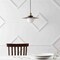 Jonathan Y Hadley 14.5" 1-Light Scandinavian Farmhouse Iron/Frosted Glass LED Pendant, Oil Rubbed Bronze/Brass G JYL1328A - alternate 7