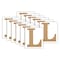 Plaid MDF Letter, L, 5 Inch, 12PK 63565 - alternate 1