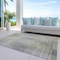 Homeroots 3' X 5' Taupe Beige And Brown Abstract Washable Indoor Outdoor Area Rug 588438 - alternate 7