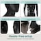 Serenelife 73 in Tall Full-Body Male Mannequin With Adjustable Head, Flexible Limbs And Detachable Design SLMAQMLBLK - alternate 4