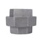 B & K 1-1/2 in. FIP each X 1-1/2 in. D FIP Black Malleable Iron Union 310UU-112 - alternate 1