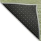 Homeroots 8' X 10' Fern Green And Sage Striped Washable Indoor Outdoor Area Rug 615341 - alternate 9