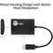 Siig DP TO HDMI MST HUB, 21.6GBPS, DUAL HDMI FOR 4K30HZ, MIRROR/ EXTEND AND PANORAMIC VI CE-DP0K11-S1 - alternate 6