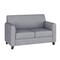 Flash Furniture Loveseat, 29" x 32-1/4", Upholstery Color: Gray BT-827-2-GY-GG - alternate 1