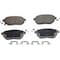 Wagner Brakes Disc Brake Pad Set-QC969 QC969 - alternate 1