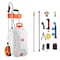 Vevor 10 Gal Battery Powered Sprayer with Cart Wheeled 0-80 PSI Electric Weed Sprayer KF-40C-3 - alternate 1