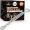 Xpose Safety 3/8in Hook and Eye Turnbuckle, Heavy Duty Galvanized Steel Turn Buckles GTB38-HE-1-X - alternate 1