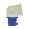 Walther-Werke Pin and Sleeve Inlet, 30A, 3Ã¸ 250 or 230, 3 Phase, 3 Pole, NEMA Not Rated 631409 - alternate 6