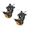 Mytee Products Heavy Duty 8 in ISO Shipping Container Caster Wheels with Brakes 11000 lbs WLL, 2PK CTL-CasterWheel-5Tx2 - alternate 1
