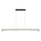Euf Neoness, Chandelier, 50", Matte Black, Clear Glass 50058-020 - alternate 1