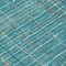 Homeroots 5' X 8' Teal Blue Gray And Brown Striped Washable Indoor Outdoor Area Rug 597434 - alternate 6