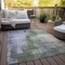 Homeroots 10' X 14' Olive Green And Purple Abstract Washable Indoor Outdoor Area Rug 587253 - alternate 5