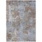 Homeroots 3' X 5' Mocha and Blue Abstract Washable Non Skid Indoor Outdoor Area Rug 564245 - alternate 6