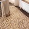 Jonathan Y Hira Hand Woven Diamond Chunky Jute Natural 5 ft Square Area Rug NFR100A-5SQ - alternate 4