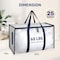 Simple Deluxe Extra Large Moving Bags with Lids, Reinforced Handles and Zippers, White, 6PK HKBAGXMOVING25WHTX6 - alternate 6
