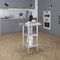 Amgood 20in D x 20in L Stainless Steel Table, Two Undershelves AMG WT-2020-2SH-Z - alternate 6