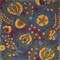 Homeroots 4' X 6' Blue Yellow And Green Indoor Outdoor Area Rug 527610 - alternate 6