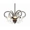 Jonathan Y Caroline 16" Metal/Crystal LED Adjustable Chandelier, Oil Rubbed Bronze JYL9521A - alternate 1