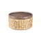 Happimess Gouda Southwestern Hand-Woven Hyacinth Circular Nesting Baskets with Wood Lids, Natural, 3PK BSK1004A-3SET - alternate 8