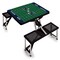 Picnic Time Family Of Brands Seattle Seahawks - Picnic Table Portable Folding Table with Seats, (Black) 811-00-175-285-2 - alternate 1