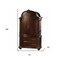 Homeroots 52" Espresso Solid Wood Two Drawer Combo Dresser 348164 - alternate 3