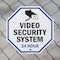 Signmission Video Security System 24 Hour, 6 inch X 6 inch, Plastic Sign, 2PK OC-P-2PACK-6-4 - alternate 6