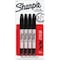 Sharpie Twin Tip Permanent Markers, Fine, Ultra Fine Marker Point, Black Ink, Alcohol Based, 4PK 32175PP - alternate 2