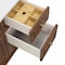 James Martin Vanities Vanity, without top, Mid-Century Walnut, 47.88 in W x 23.5 in D,  424-V48-M-WLT - alternate 7