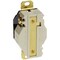 Hubbell Wiring Twist-Lock 20A 250V AC 2-Pole 3-Wire L6-20R Screw Terminal Black HBL2320 - alternate 2
