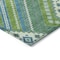 Homeroots 9' X 12' Lime Green Aqua And Ivory Tribal Washable Indoor Outdoor Area Rug 598134 - alternate 5