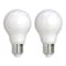 Bulbrite 60-Watt Equivalent Dimmable A19 Vintage Edison LED Light Bulb with Medium (E26) Base, 3000K, 2PK 862688 - alternate 1