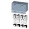 Siemens circular conduc. terminal TA2.3 2 x 25150 mmsqrd for 2 cables 4 units 3VA9214-0JJ22 - alternate 1