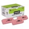 Dixon Ticonderoga Pink Carnation Erasers, Large, 2-9/16 x 1 x 7/16, 12PK X38910 - alternate 2