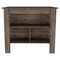 Homeroots Dark Brown and Brown 41in Kitchen Island With Storage 474092 - alternate 1