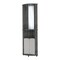 Homeroots 75in Gray Wood Corner Bar Cabinet With Two Doors 552292 - alternate 5