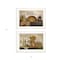Homeroots Set Of Two May Our Hearts Be warm 1 White Framed Print Kitchen Wall Art, 2PK 407112 - alternate 4