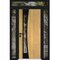 Vdomdoors Aluminum Door Cynex 6116 Black Entry Steel Metal Modern Painted W14+36+14xH80+14 Right Inswing CYNEX6116EXD-OAK-W14+36+14xH80+14-RH-I - alternate 1