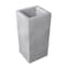 Leisuremod Terra Tall Square Fiberstone & MgO Clay Planter, Weather-Resistant, Indoor/Outdoor, No Assembly TP24AC - alternate 6