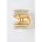 Hudson Valley Lighting Oneida 2 Light Wall Sconce 7.75 In. Vintage Gold Leaf/Soft Sand 1271-VGL/SSD - alternate 3