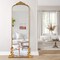 Homeroots 68" Gold Arch Metal Framed Standing Mirror 565136 - alternate 8